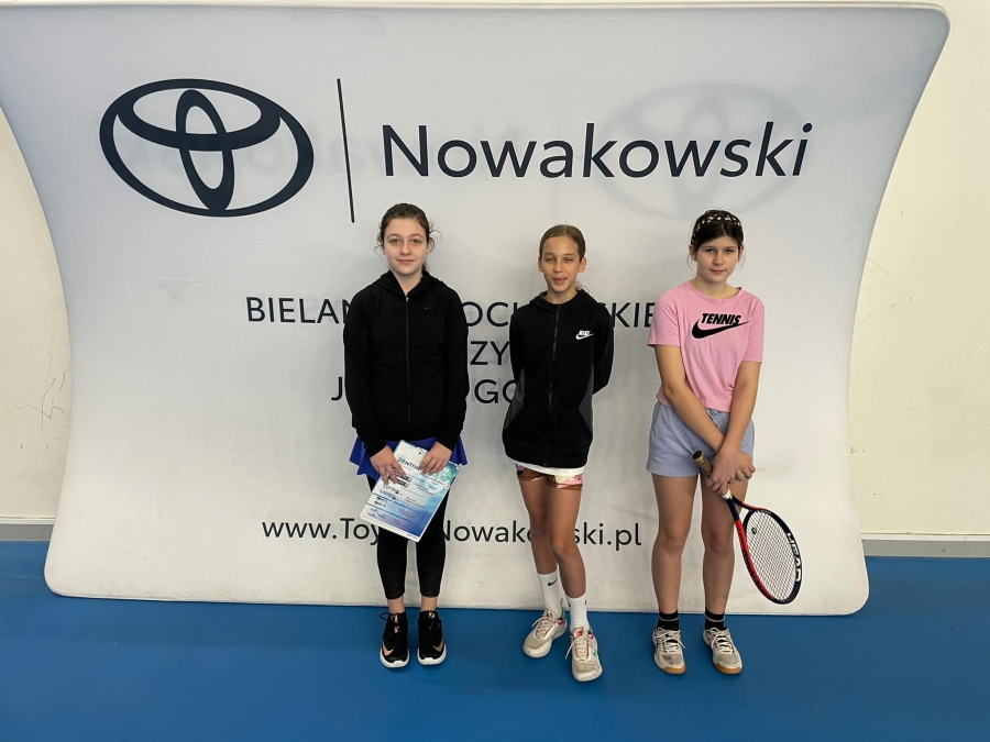 III miejsce Karinki na Toyota Nowakowski WTA Kids CUP